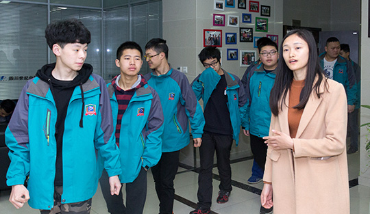 校企定向班新同學走進名企實地參觀