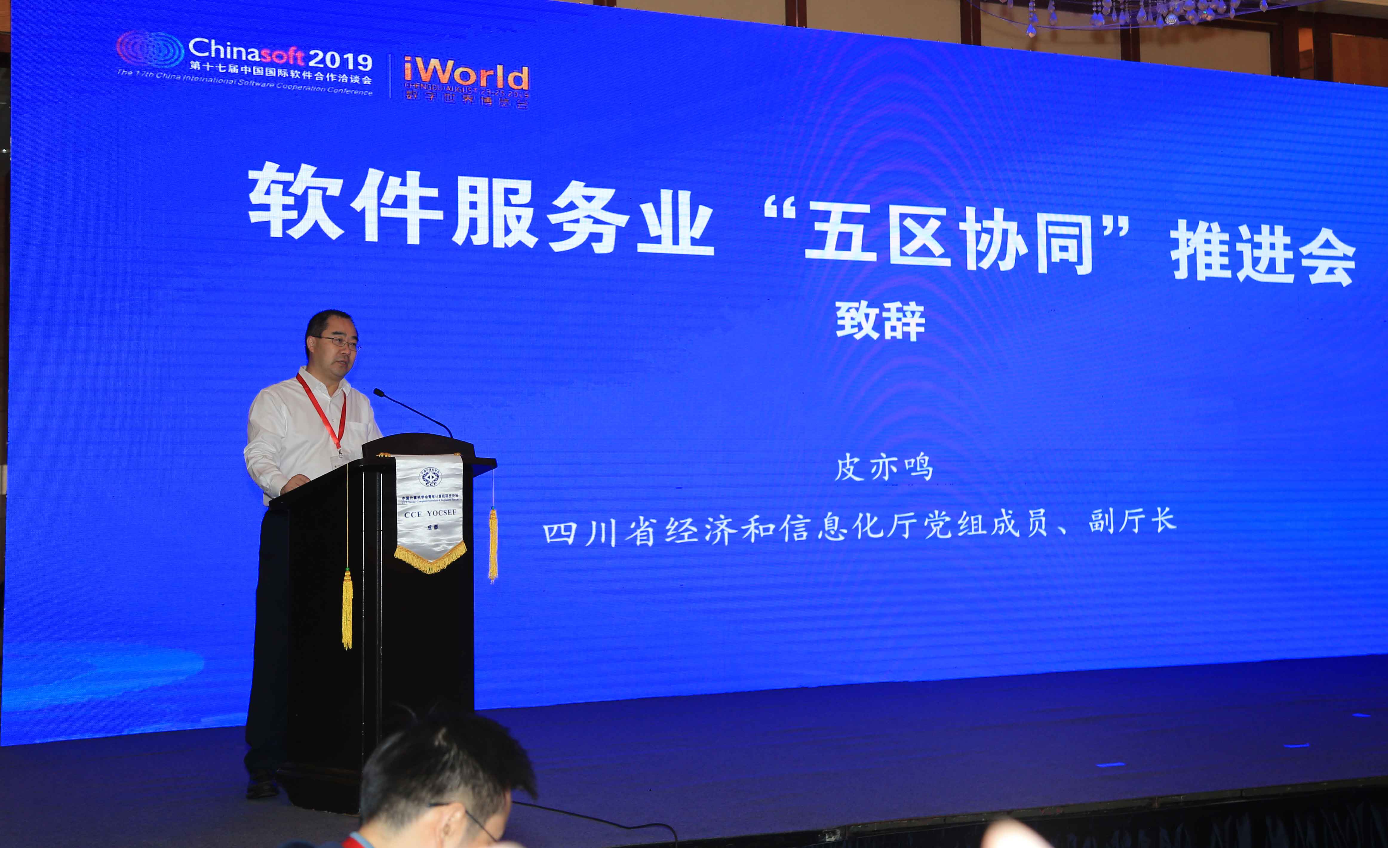 我院應邀參加第十七屆中國國際軟件合作洽談會