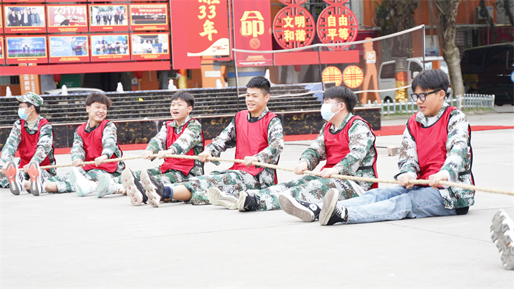 超然！新生軍訓(xùn)——團隊訓(xùn)練賽