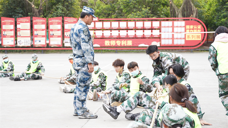 超然！新生軍訓(xùn)——團隊訓(xùn)練賽