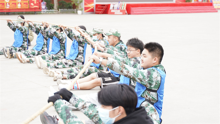 超然！新生軍訓(xùn)——團隊訓(xùn)練賽